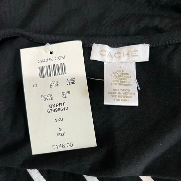 Cache Maxi Dress w/ Front Zipper Slit - Picture 5 of 5